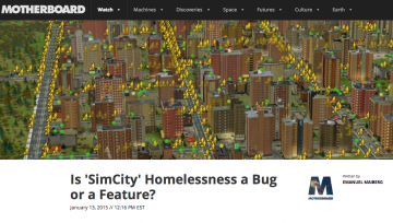 Sim City’s Simulacrum of Poverty